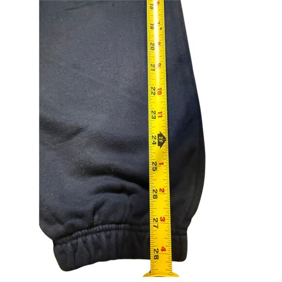 Mate the Label Organic Fleece Sweatpants Black Small NWT - Picture 6 of 8